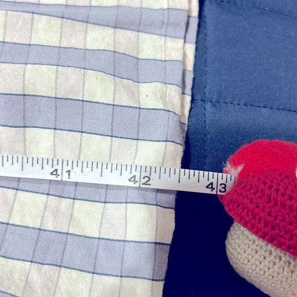 a.n.a Blue and White Maxi Sundress with Flutter Sleeves size XXL - Picture 6 of 8